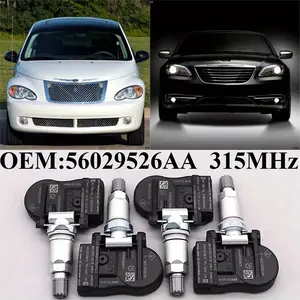 1Pcs/4Pcs TPMS/TIRE PRESSURE SENSOR OEM#56029526AA #315MHz For #CHRYSLER:200(2008-2014) PT-CRUISER(2007/11-2011/12), Powered By Panasonic CR2450 Battery, Battery Life More Than 8 Years