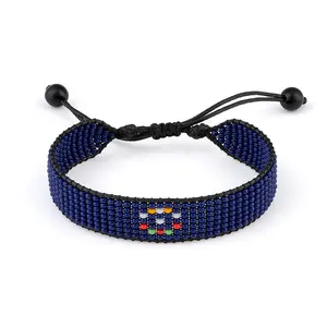 Northern Mariana Islands Flag Bracelet: Adjustable, Boho Style Rope Bracelet for Women & Men