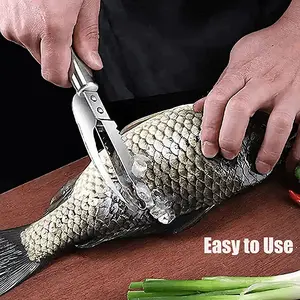 Multifunctional Stainless Steel Fish Knife – Effortless Scaling, Precise Cutting, Ideal for Culinary Experts and Home Cooks