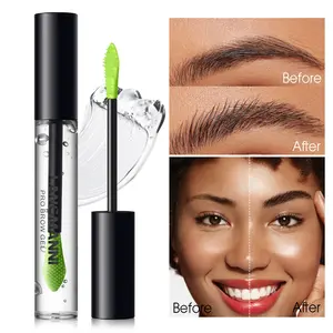 Langmanni 3D Shaping Eyebrow Gel, Waterproof and Color-Setting, Wild and Natural Eyebrow Gel, Volumizing Brow Gel, Eyebrow Styling Gel