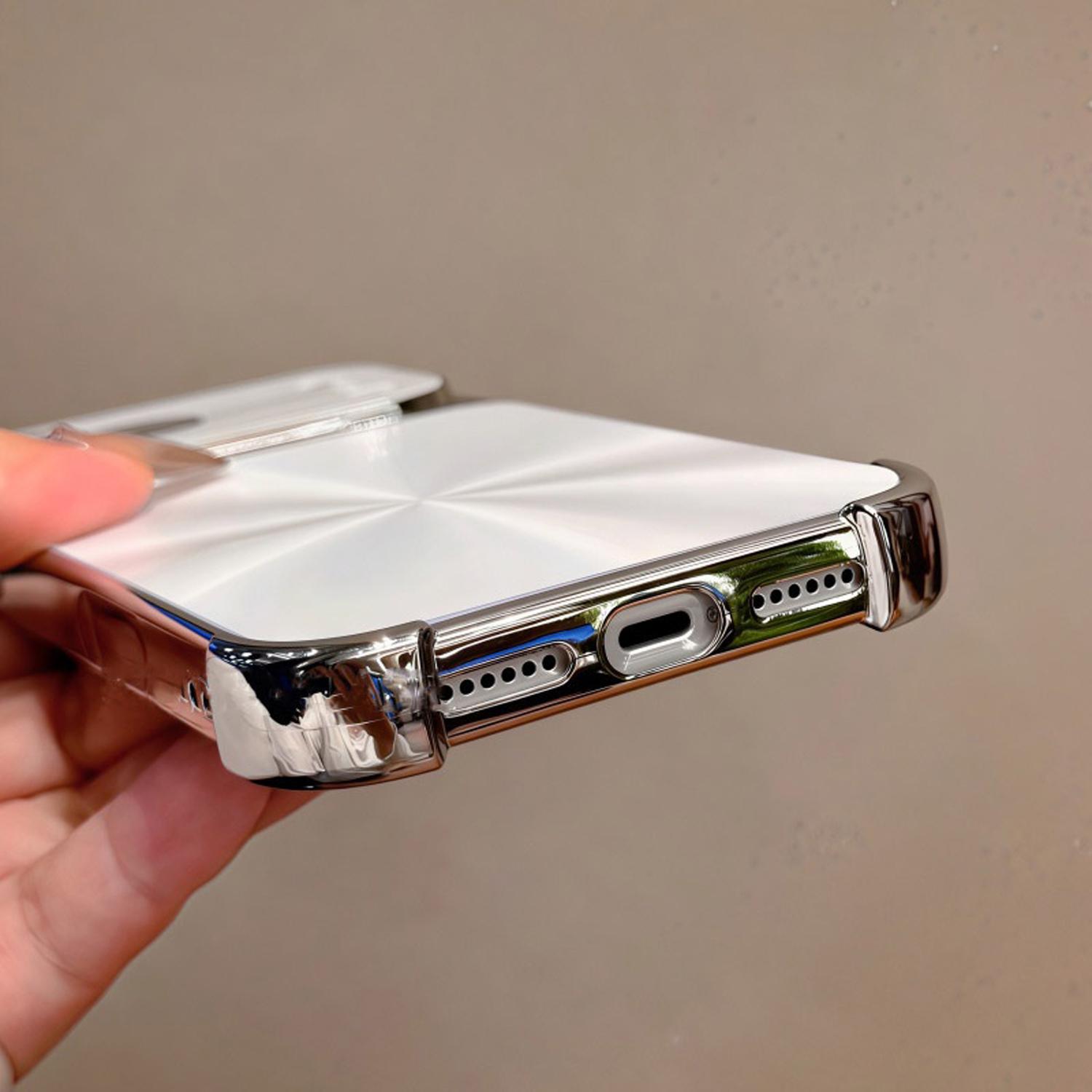 Quad-corner Drop-proof CD-texture Case for iPhone 17 16 15 14 13 Pro Max