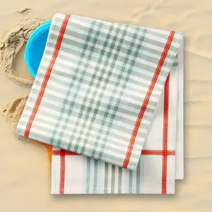 Hearth & Hand Table Runner,14.75x72.75",Multi Plaid,Cream,Trending Table Decor,TikTok Hot Sale,Woven Fabric for Dining,Farmhouse Style Centerpiece