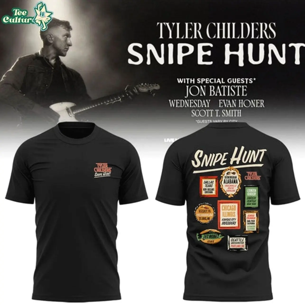 Limited Edition Snipe Hunt Tour 2026 TShirt QQ4