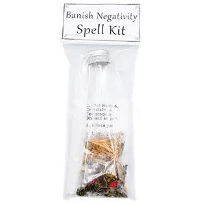 Banishing Negativity Spell Kit - Manifest, Witchcraft, & Magic
