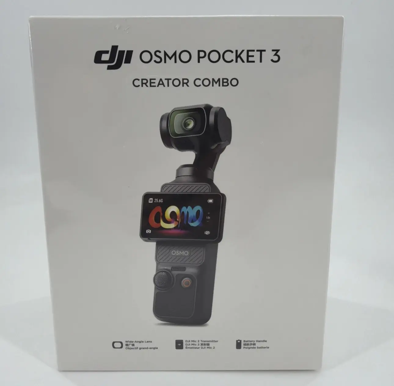 DJI Osmo Pocket 3 Creator Combo – 4K Gimbal Camera with Mic & Tripod