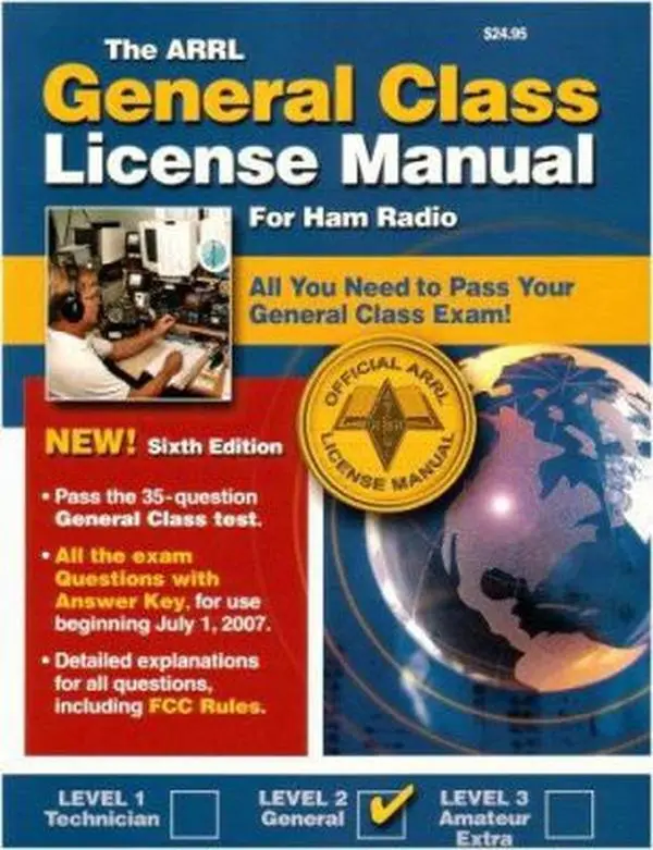 USED Book - The ARRL General Class License Manual for Ham Radio, Level 2 by Arrl (Paperback) - english