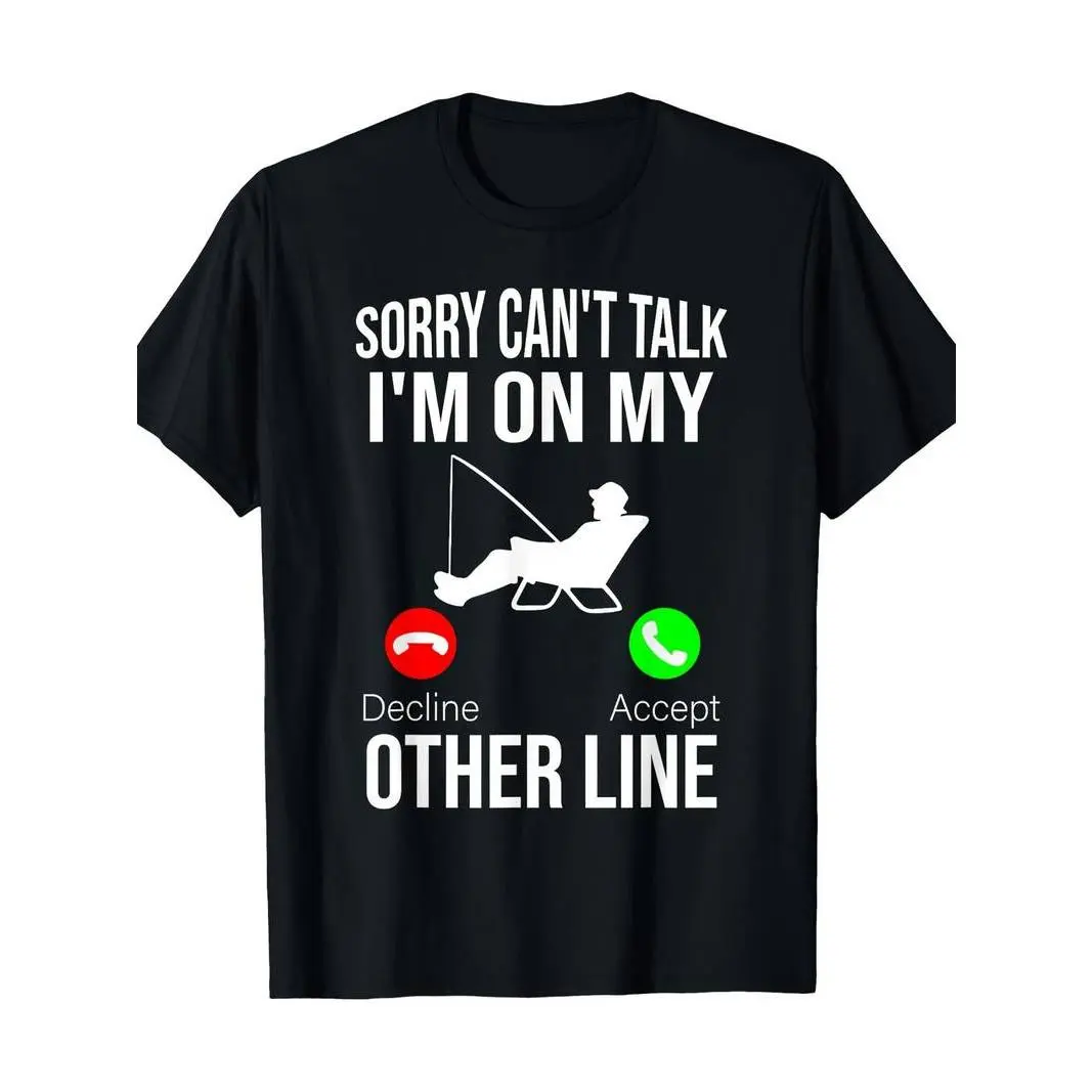 Summer t Shirts Funny Fishing Dad Men Funny Reel Cool Fish Bass Fishing Golf Gift T-Shirt For Men and Women