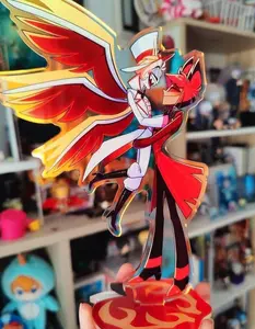 RadioApple Rainbow Standee - Alastor and Lucifer Hazbin Hotel