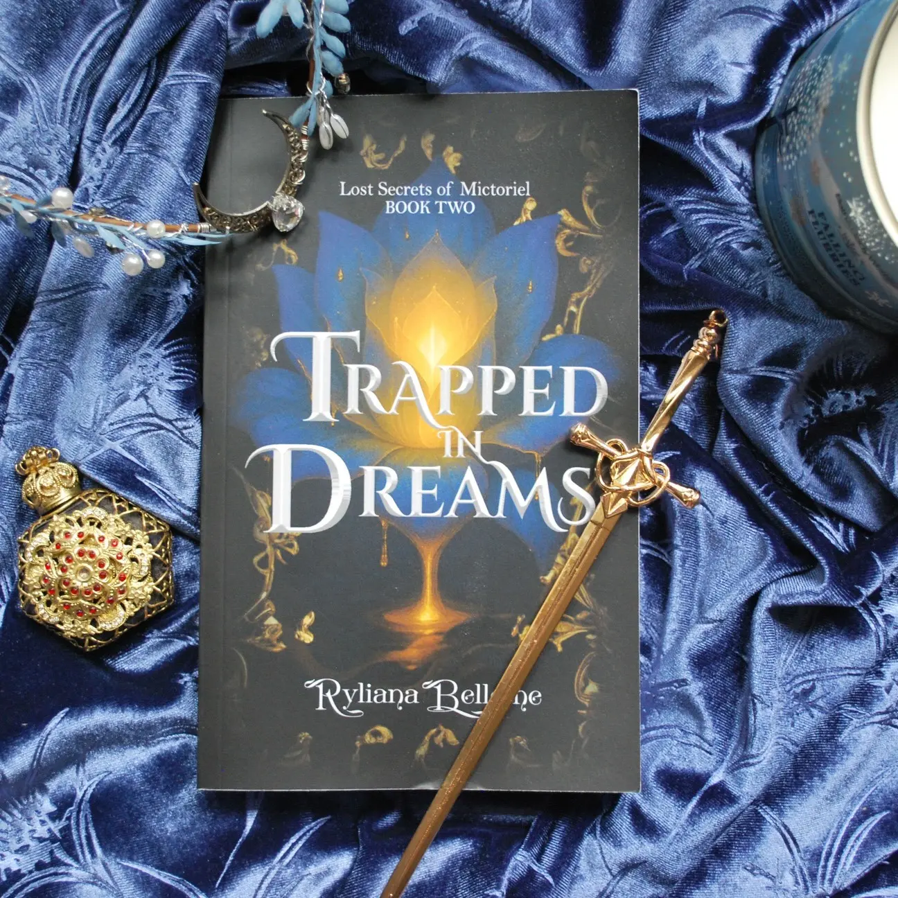 Trapped in Dreams- 2nd Book of the "Lost Secrets of Mictoriel" Series, Fantasy Novel for Book Lovers
