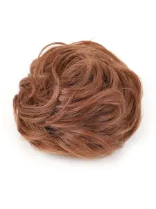 Messy Wavy Hair Bun, Natural Fluffy Hair Bun with Claw, Synthetic Hair Bun for Women & Girls, Fashion Hair Piece for Daily Use, Synthetic Hairpieces