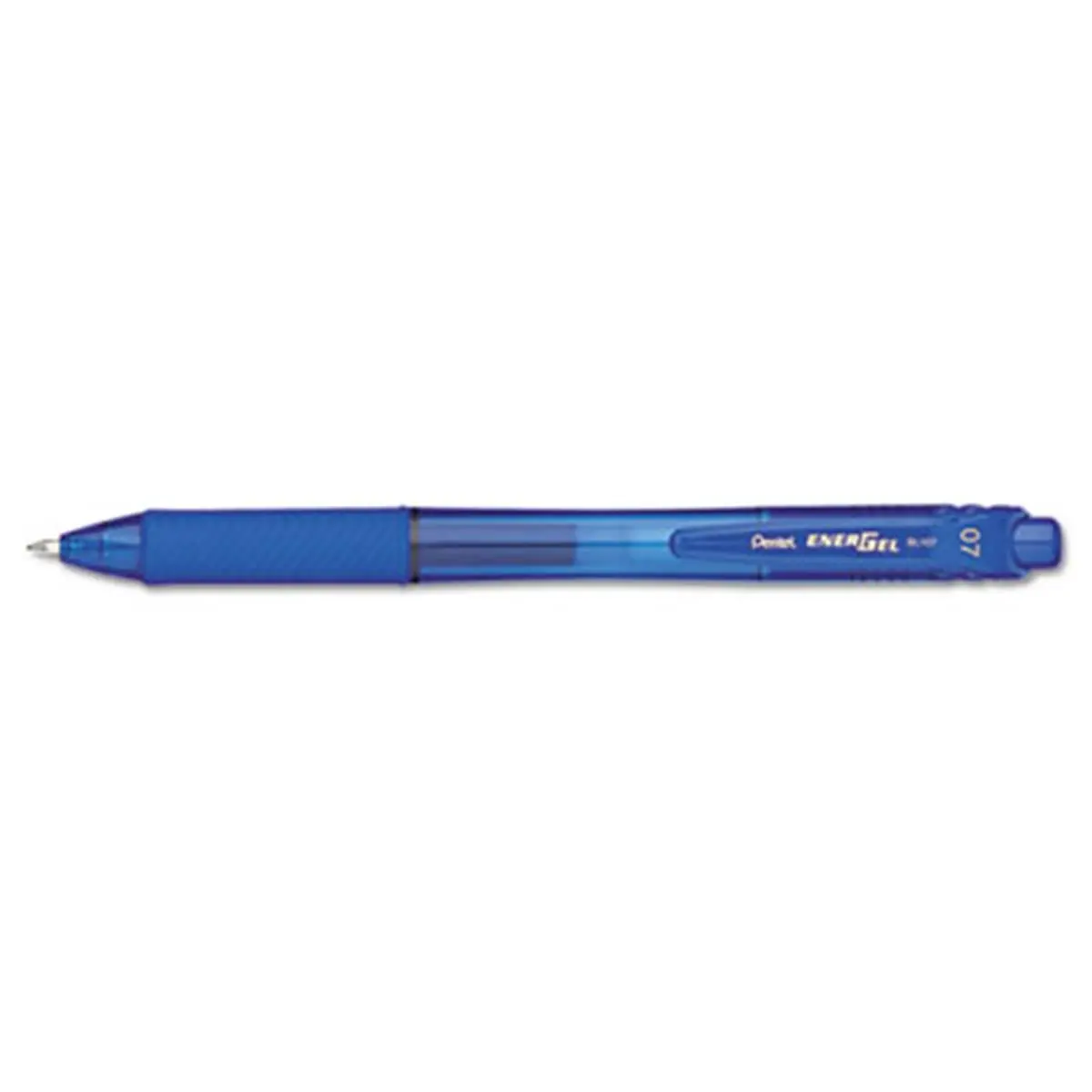 Pentel BL107C EnerGel X Retractable Roller Gel Pen - Left Handed, Blue, Medium Point, Smooth-Gel Ink Pens & Refills, High Performance Ink, Control, Fast-Drying, 12-Piece Dozen (Office Stationery Writing Tool)