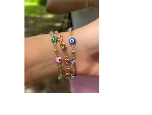Gold Filled Evil Eye Bracelets