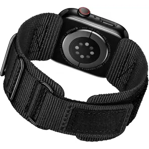 Compatible with Apple Watch Band 49mm 46mm 45mm 44mm 42mm, Rugged Velcro Straps for iWatch Ultra Series 10/9/8/7/6/5/4/3/2/1/SE, Tough Apple Watch Replacement Bands for Men Women