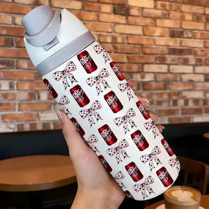 Loyr 32oz Insulated Tumbler, Stainless Steel Large Capacity, Butterfly Print, Perfect Gift for Women, Home Use, Outdoor Exercise, Travel