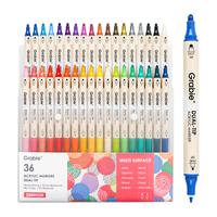 36 Dual Tip Dot & Fine Tip Acrylic Marker