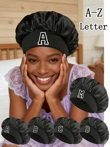 Luxury Silk Satin Sleep Hat Unisex Comfortable Hair Protection Cap Suitable for Curly Braided Hairstyles, All Seasons Fitted Baseball Cap Haircare