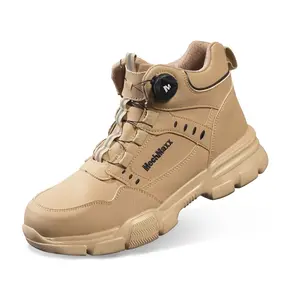 Mid-Top Safety Shoes, Safety Footwear, Size 9