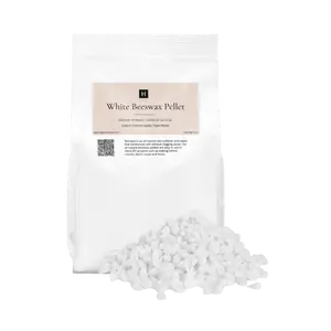 White Beeswax Pellets | White Beeswax Pastilles