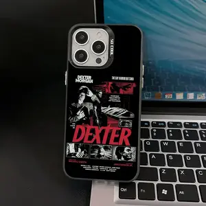 Popular TV Series D-Dexter M-MORGAN Phone Case Compatible with iPhone 17/16/15/14/13/12/11/Pro/ProMax/Plus/17Air/Xsmax/16E, for Samsung S25/S24/S23/S22, Featuring a Shockproof Matte Back, Shockproof Cover, Uv Printed, Snug Fit, Gift for fans