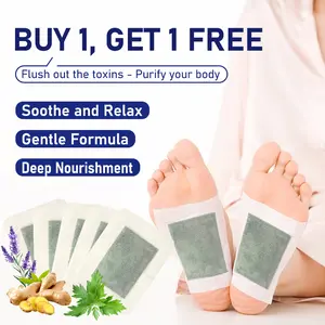【BUY 1, GET 1 FREE】Umex Herbal Foot Pads for Sleep, Relaxation & Foot Comfort – Natural Lavender, Chamomile, Ginseng & Bamboo Vinegar Blend to Ease Stress and Soothe Tired Feet
