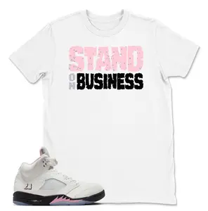 JD 5 Medium Soft Pink 35th Anniversary Matching Sneaker Tee Shirt, Sneakerhead Outfit Shirt Unisex