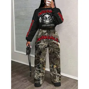 Fall Clothes For Women/Winter Clothes For Women/Y2k Clothes/Streetwear/Two Pieces Set Women/Back To School/Casual Street/Fit For