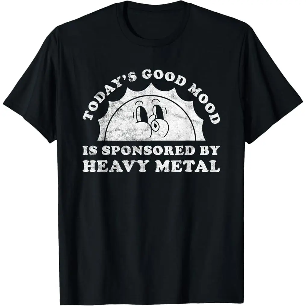 100% Premium Cotton graphic tees Funny Cute Vintage Retro Heavy Metal or Heavy Metal T-Shirt Small