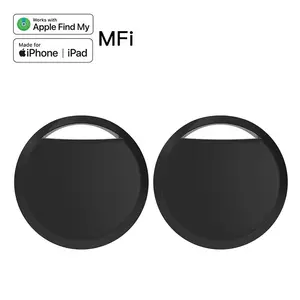 Mini Tracker Smart Tags for iPhone, iPad, and iMac,Apple ”Find My” for Wallet, Keys, Luggage, Backpack, Pets, Cars etc. Bluetooth Item Finder, MFi Certification, Replaceable Battery Smart Tag