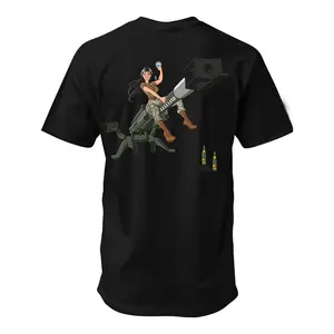 ZYN by Lala: Princess of Battle Field Artillery T-Shirt - Unisex Anime Meme Design Vintage Graphic Tee