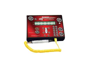 Longacre 52-50691 Deluxe Memory Tire Pyrometer Builtin Night Light 12 Tire Temps