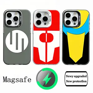 Viltrumite Conquest Mark Shockproof Magnetic iPhone Case, Omni Man and Invincible Logo Phone Cover for iPhone 17Pro Max Air 16 15Plus 14 13 12 11 Samsung Galaxy S26 S25Ultra S24FE anti-fall mobile  Protective phone case