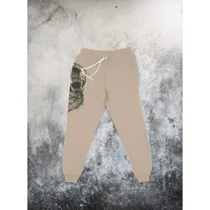 Skull Tan Unisex Joggers