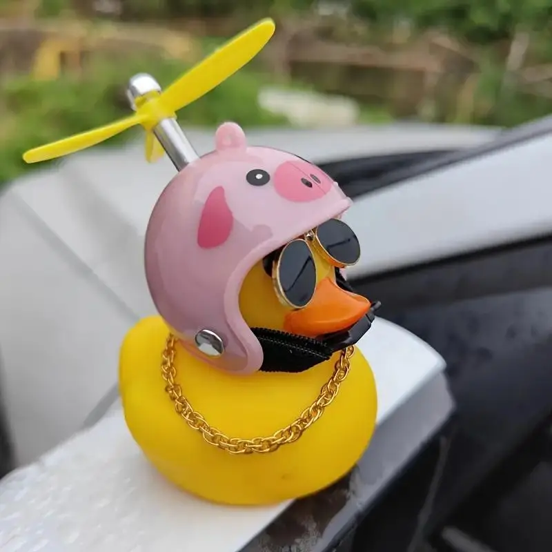 Cute Duck Car Decoration, Creative Personality Car Decoration, Duck Decoration Suitable for Dashboard, Car Interior Decoration Accessories, Car Stuff