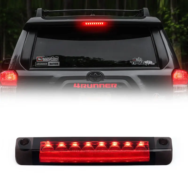 3rd Brake Light Replacement for 2010-2024 Toyota 4Runner ,with Bright Sparking LEDs, Weather Sealed, Easy Installation, Red Lighting, IP68 Waterproof