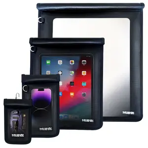 Faraday Bags, 4 Pack Faraday Cage with Key Fob Protector, Fireproof Waterproof Faraday Bag EMP Proof Signal Blocker, Anti-Theft RFID Blocking Pouch for Laptops, Tablets, Phones, Car Keys, Electronics