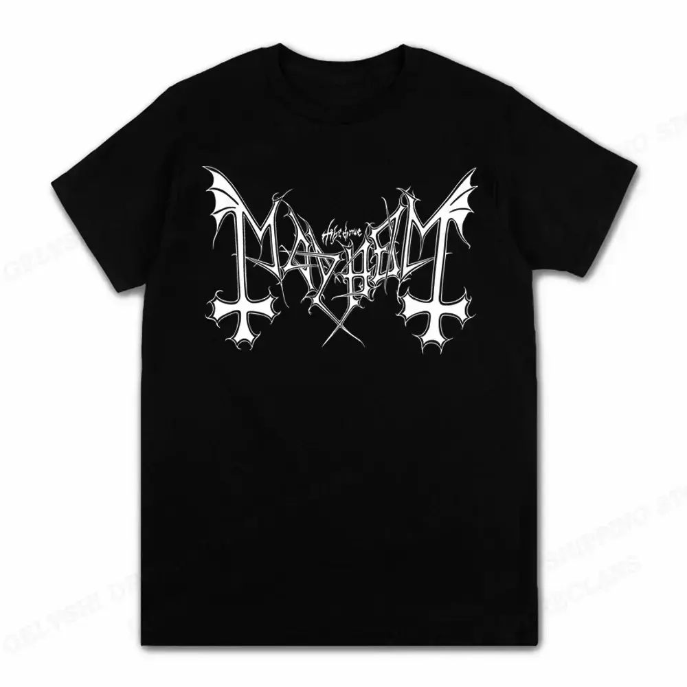 Mayhem Camisetas Boy Graphic Tee, Mayhem Album Music Unisex T-Shirt, Perfect for Music Fans