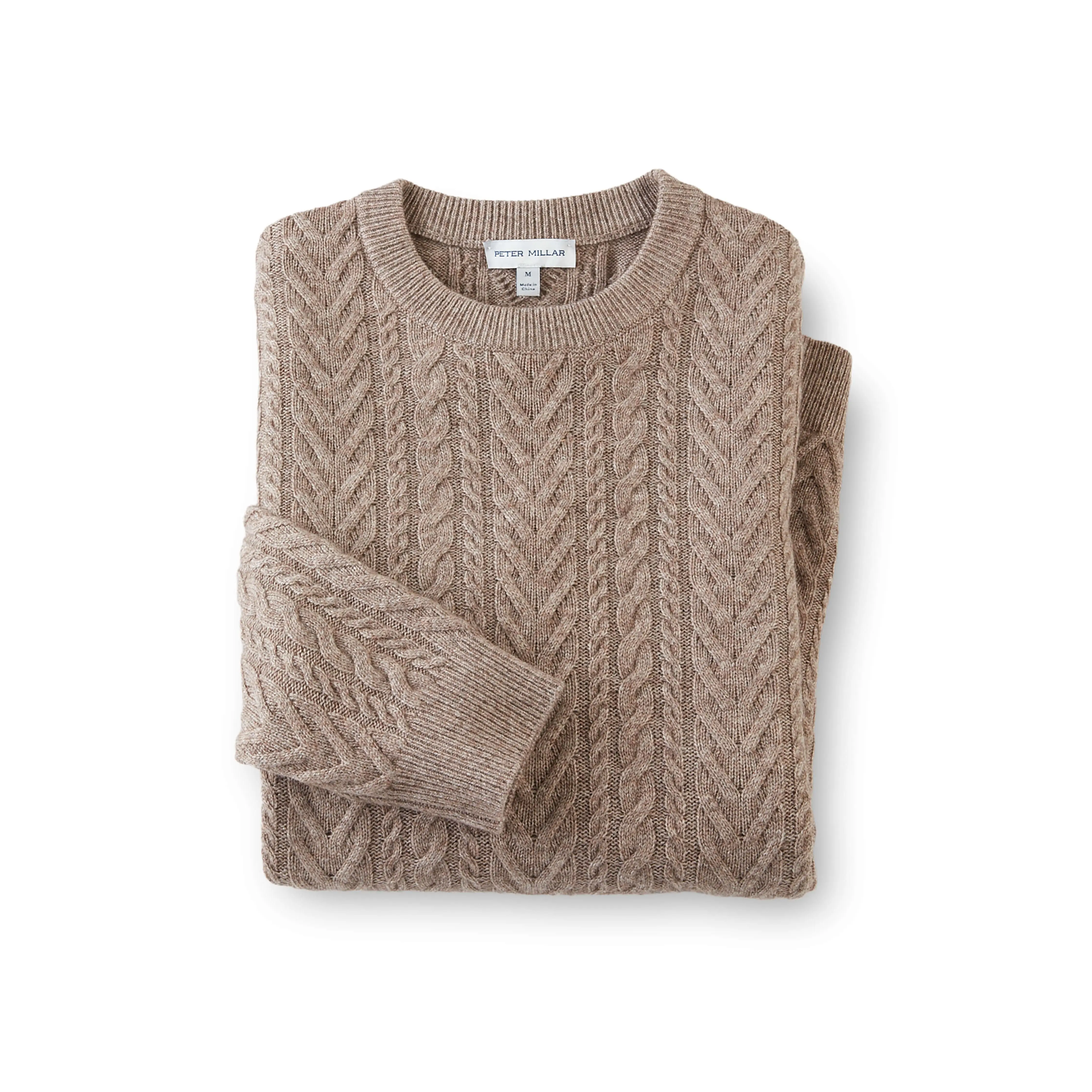 Peter Millar Crescent Cable Sweater