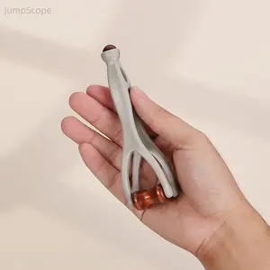 Wood Roller Finger Massager Tool, Multi-Purpose Hand Joint Acupoint Roller, Portable Meridian Massage Roller for Finger Fatigue Relief