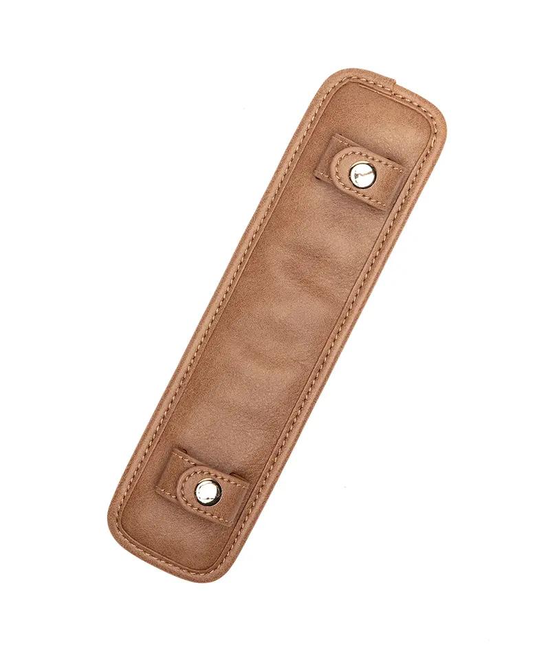 White Elm Strap Pads, Compact Design, Brown Color, Ideal for Everyday Use