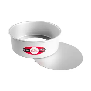 Fat Daddio's PCC-83 Round Cheesecake Pan, 8 x 3 Inch, Silver