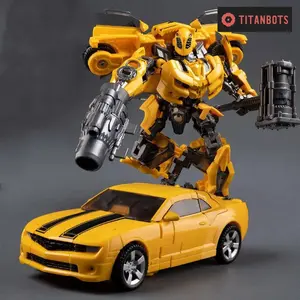 16-Inch Transforming Robot Tank Car Action Figure Toy Model Collection