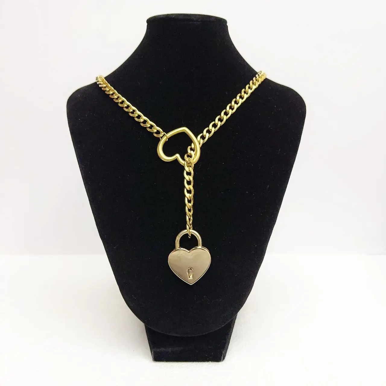 アクセサリー 40s sweet heart jewelry padlock necklace 17e7e01b88fd47b4b8a1fd46788c9f