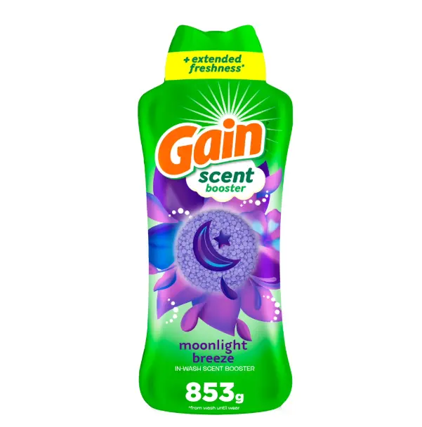 Gain Fireworks In-Wash Laundry Scent Booster Beads, Moonlight Breeze, 30.1 oz