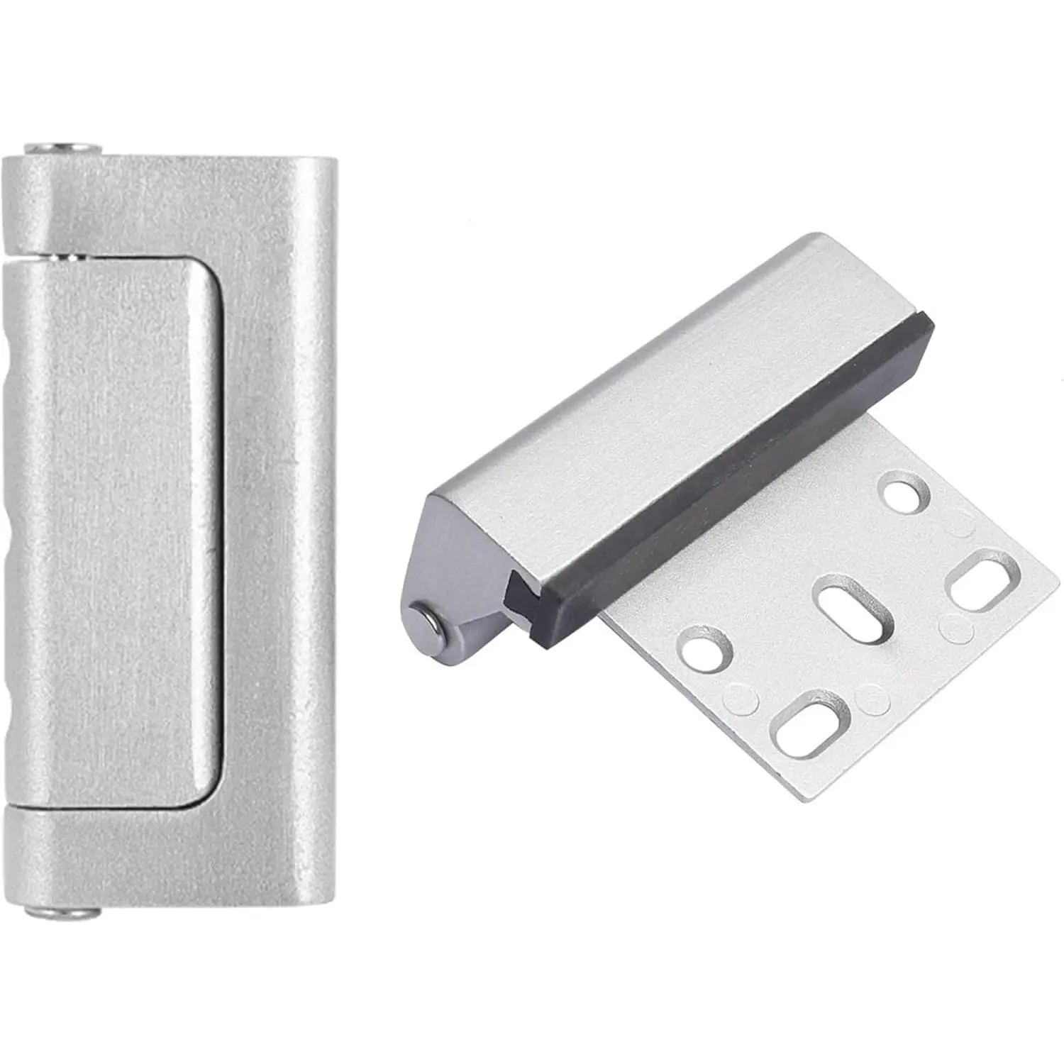 Metal Home Security Door Reinforcement Lock - 800lbs Withstand, 12x Deadbolt Power, 5min DIY Install, Tool-Free Fast Open, Spring-Loaded Hold, Flip Latch for Inward Doors, Child Safety Durable Hardware Reinforced Bar Lock