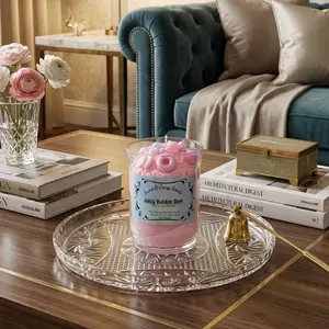 Juicy Bubble Gum Soy Candle – 15oz Hand-Poured Candle | Sweet Candy Scent | Fruity Nostalgic Home Fragrance