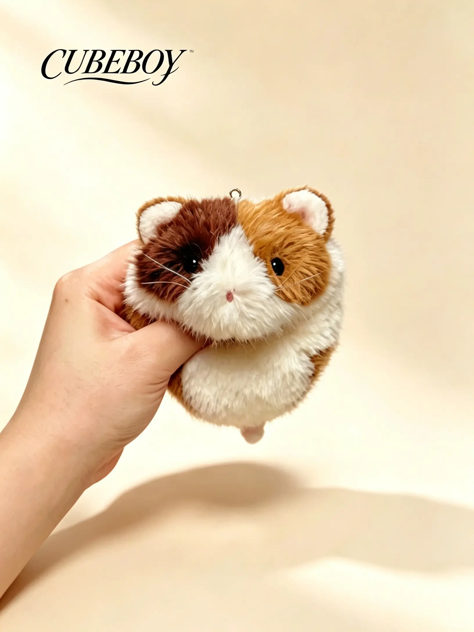 Original hamster doll pendant, cute hamster plush toy, decompression and soothing doll, birthday gift