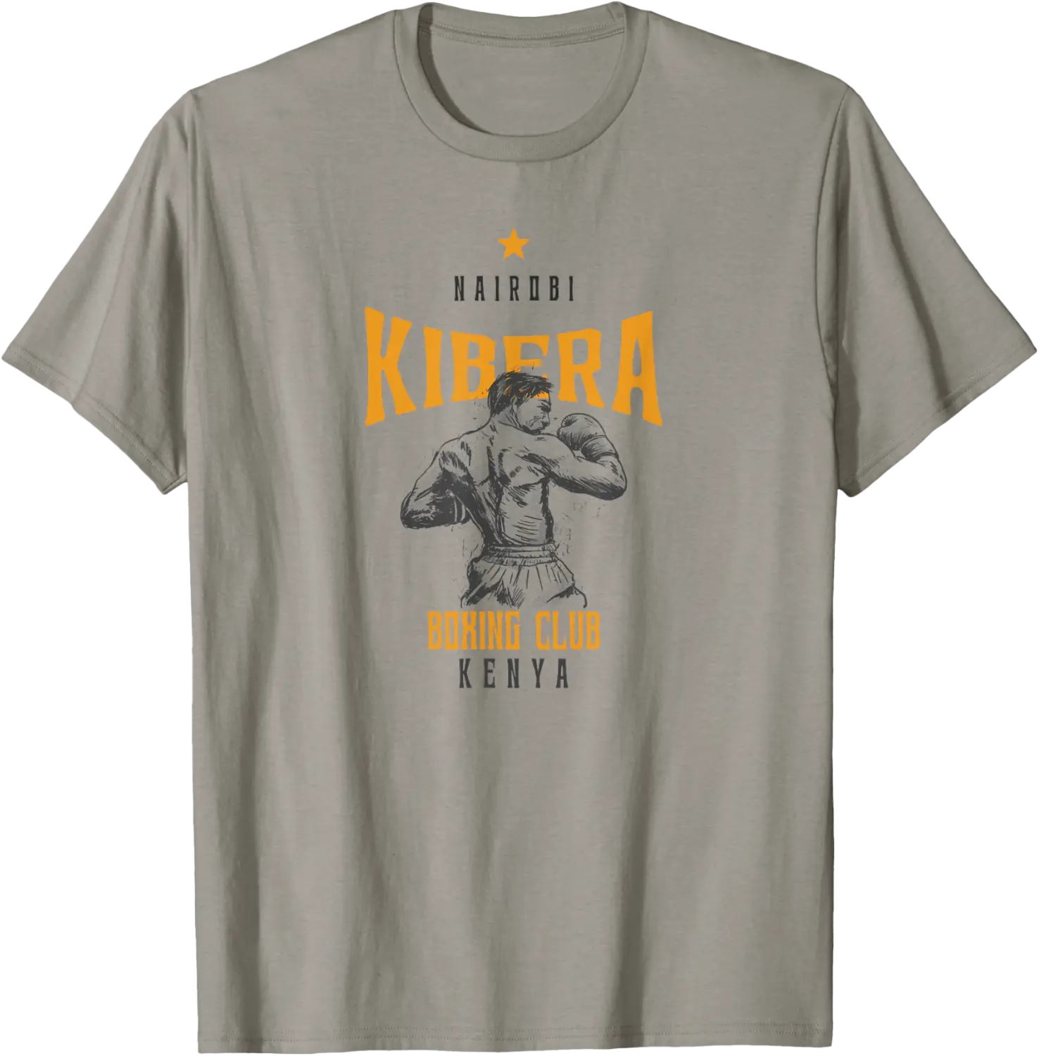 Kibera Nairobi Boxing Club Kenya - Boxing T-Shirt - Elizabethmc Shop 84B0FF3ZRDKL