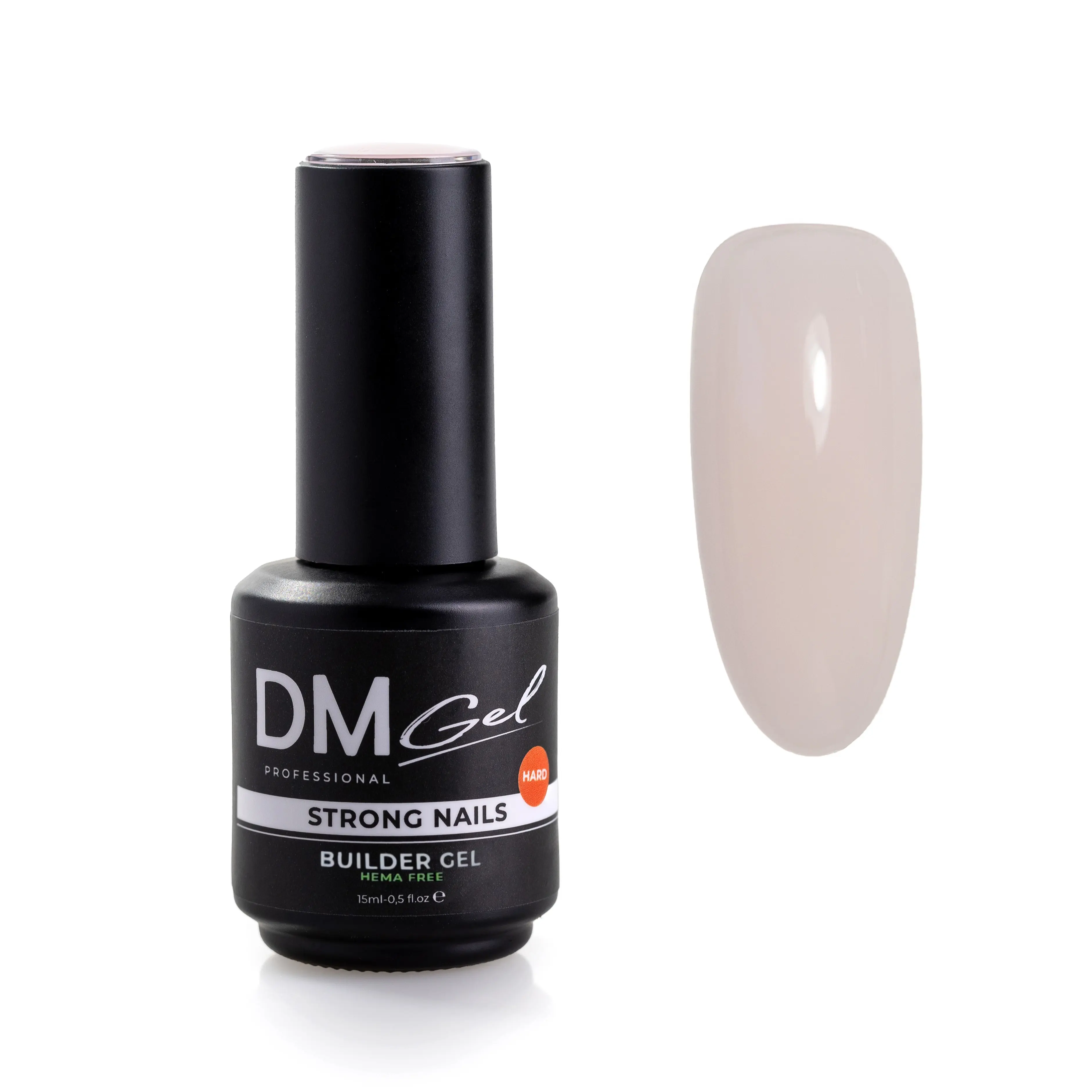 Builder Gel in a Bottle (BIAB) perfect French manicure , Long-lasting, color 002