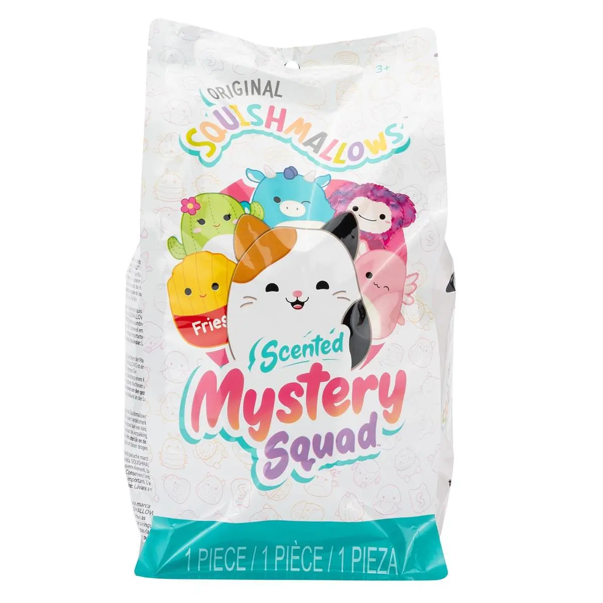 Squishmallows Scented Fruit Mystery Bag, Contain Assorted Characters, Items May Vary, Perfect Holiday Gifts, 5-inch and 8-inch