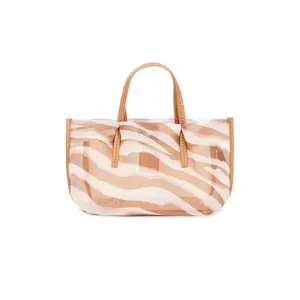 Dolce Vita Selene Mesh Tote Small Bag in Zebra